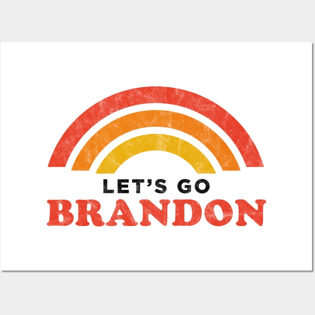 Lets Go, Brandon! Wall Art by karutees